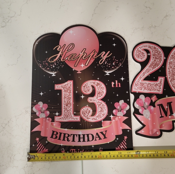 13th birthday signs - Picture 4 of 4